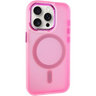 Чохол TPU+PC Lily with MagSafe для Apple iPhone 12 Pro / 12 (6.1") Light Pink