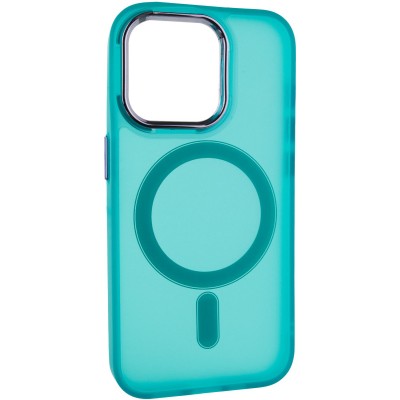 Чохол TPU+PC Lily with MagSafe для Apple iPhone 12 Pro Max (6.7") Green Чохол TPU+PC Lily with MagSafe для Apple iPhone 12 Pro Max (6.7") Green