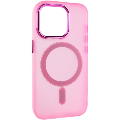 Чохол TPU+PC Lily with MagSafe для Apple iPhone 12 Pro Max (6.7") Light Pink