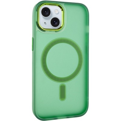 Чохол TPU+PC Lily with MagSafe для Apple iPhone 13 (6.1") Army Green Чохол TPU+PC Lily with MagSafe для Apple iPhone 13 (6.1") Army Green