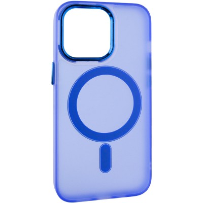 Чохол TPU+PC Lily with MagSafe для Apple iPhone 13 Pro Max (6.7") Blue