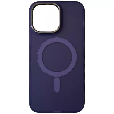 Чохол TPU+PC Lily with MagSafe для Apple iPhone 13 Pro Max (6.7") Dark Purple
