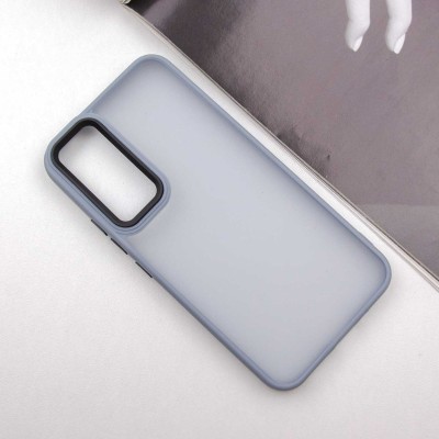 Чохол TPU+PC Lyon Frosted для Samsung Galaxy A35 Sierra Blue Чохол TPU+PC Lyon Frosted для Samsung Galaxy A35 Sierra Blue