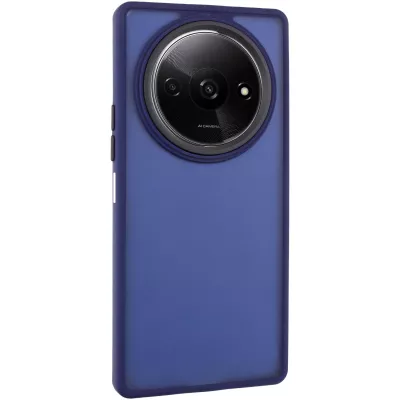 Чохол TPU+PC Lyon Frosted для Xiaomi Redmi A3 Navy Blue