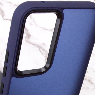 Чохол TPU+PC Lyon Frosted для Xiaomi Redmi Note 13 Pro 4G / Poco M6 Pro 4G Navy Blue