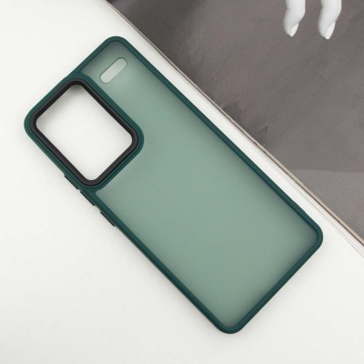 Чохол TPU+PC Lyon Frosted для Xiaomi Redmi Note 13 Pro+ Green