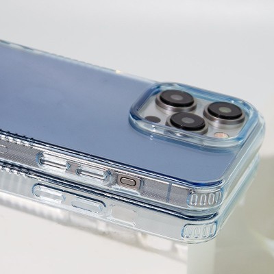 Чохол TPU+PC Multi-Color для Apple iPhone 13 Pro Max (6.7") Blue