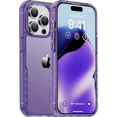 Чохол TPU+PC Multi-Color для Apple iPhone 15 Pro (6.1") Purple