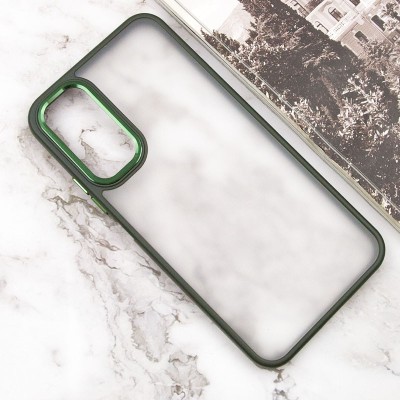Чохол TPU+PC North Guard для Samsung Galaxy A15 4G/5G / M15 5G Dark Green