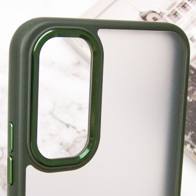 Чохол TPU+PC North Guard для Samsung Galaxy A15 4G/5G / M15 5G Dark Green