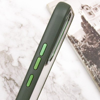 Чохол TPU+PC North Guard для Samsung Galaxy A55 Dark Green