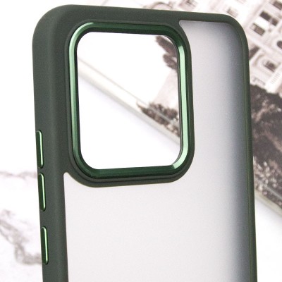 Чохол TPU+PC North Guard для Xiaomi Redmi Note 13 Pro 4G / Poco M6 Pro 4G Dark Green