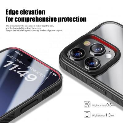 Чохол TPU+PC Pulse для Apple iPhone 14 Pro Max (6.7") Black Чохол TPU+PC Pulse для Apple iPhone 14 Pro Max (6.7") Black