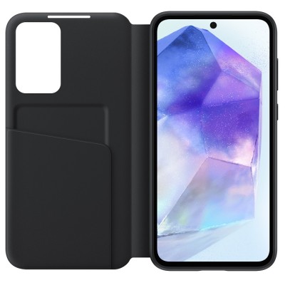 Чохол для смартф. SAMSUNG для A55 Smart View Wallet Case EF-ZA556CBEGWW / Black