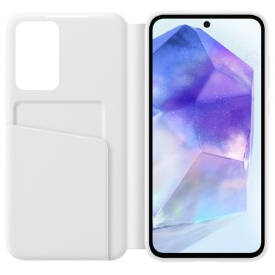 Чохол-книжка Samsung A55 Smart View Wallet Case EF-ZA556CWEGWW / White