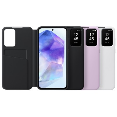 Чохол-книжка Samsung A55 Smart View Wallet Case EF-ZA556CWEGWW / White
