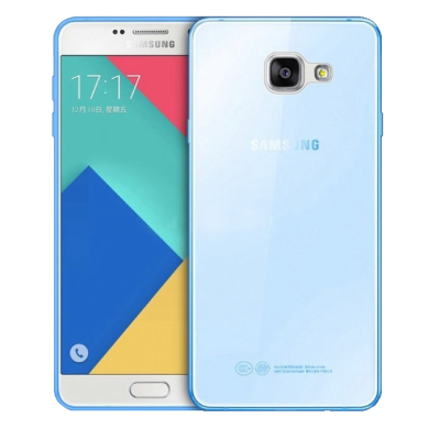 Чохол-накладка Samsung A320 (A3-2017) Ultra Thin Silicon Remax 0.2 Mm Blue