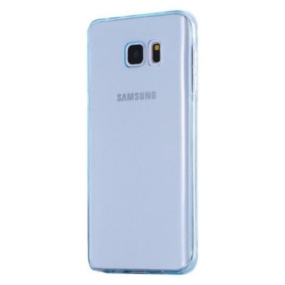 Чохол-накладка Samsung A520 (A5-2017) Ultra Thin Silicon Remax 0.2 Mm Blue