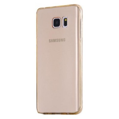 Чохол-накладка Samsung A520 (A5-2017) Ultra Thin Silicon Remax 0.2 Mm Gold