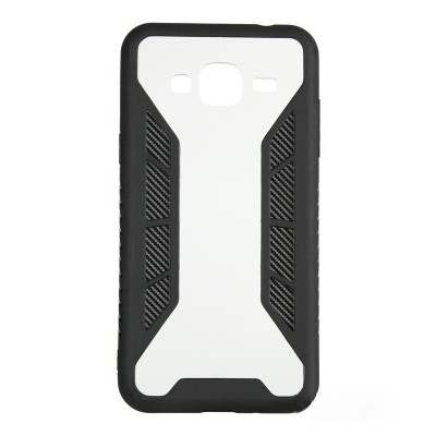 Чохол-накладка Samsung A6 Plus (A605-2018) iPaky Carbon Fiber Seria Black