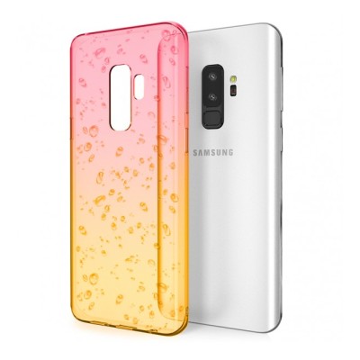 Чохол-накладка Samsung G960 (S9) Remax Glitter Hold Series Yellow/Pink