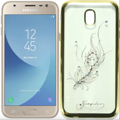 Чохол-накладка Samsung J330 (J3-2017) Beckberg Breathe seria Firebird