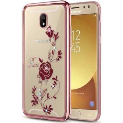Чохол-накладка Samsung J330 (J3-2017) Beckberg Breathe seria Rose
