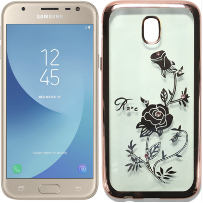 Чохол-накладка Samsung J530 (J5-2017) Beckberg Breathe seria Rose