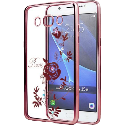 Чохол-накладка Samsung J730 (J7-2017) Beckberg Breathe seria Rose