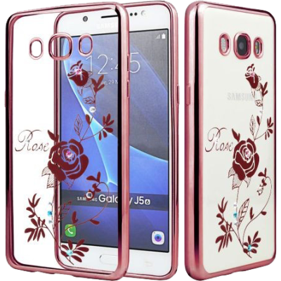 Чохол-накладка Samsung J730 (J7-2017) Beckberg Breathe seria Rose