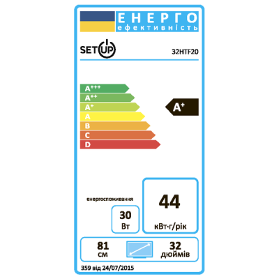 Телевізор SetUP 32HTF30