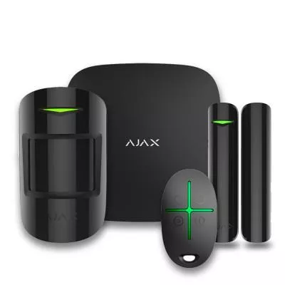 Ajax StarterKit 2 (8EU) black комплект охоронної сигналізації (000023479)