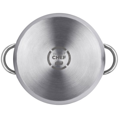 Каструля BRAVO CHEF 18 см (2.6 л) з кришкою (BC-2001-18)