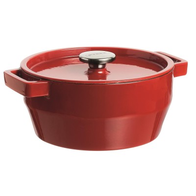 Каструля PYREX Slow Cook red чугун кастрюля кругл 3.6л (SC5AC24/6641)