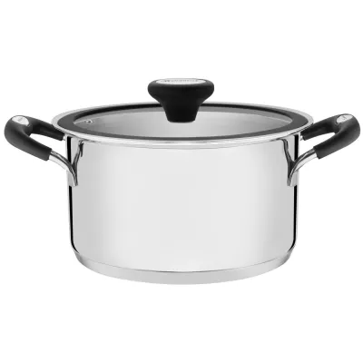 Каструля TRAMONTINA Solar silicone нерж. каструля 1,8л (діам 16см) (62124/163)