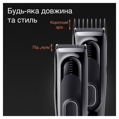 Тример BRAUN Елект прилад д/вол HairClip HC5310