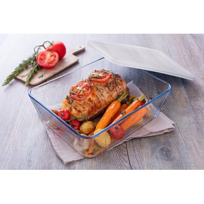 Форма с/к PYREX Cook&Freez з криш прямокут 27х22х9 (4л) (244P000/7643) Форма с/к PYREX Cook&Freez з криш прямокут 27х22х9 (4л) (244P000/7643)
