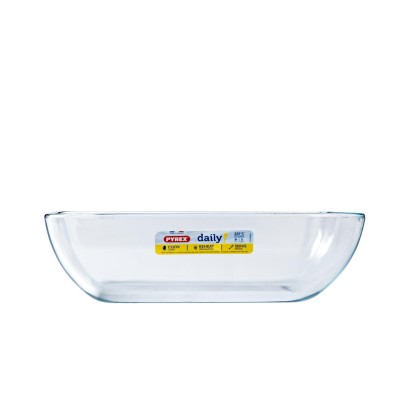 Форма с/к PYREX DAILY форма з криш.скл. прям. 25х20см (2.25л) (343P000/3646)