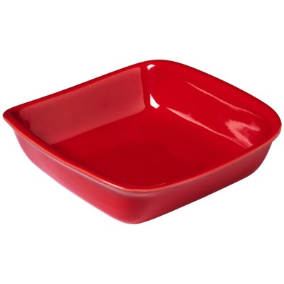 Форма с/к PYREX Supreme red форма керам квадрат 24х24см (SU24SR5/7246)