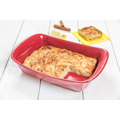 Форма с/к PYREX Supreme red форма керам квадрат 24х24см (SU24SR5/7246)
