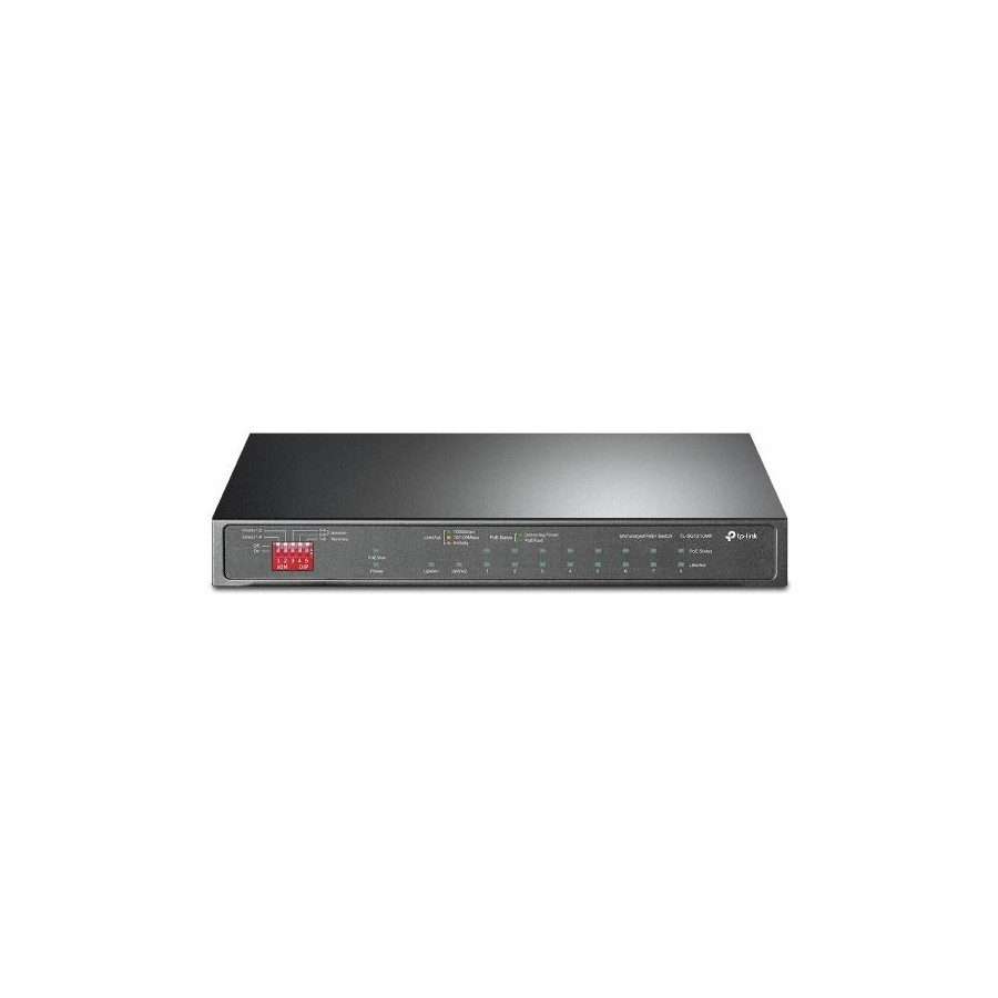 10-портовий гігабітний комутатор з 8 РоЕ+ портами, TL-SG1210MP TP-LINK 10-портовий гігабітний комутатор з 8 РоЕ+ портами, TL-SG1210MP TP-LINK
