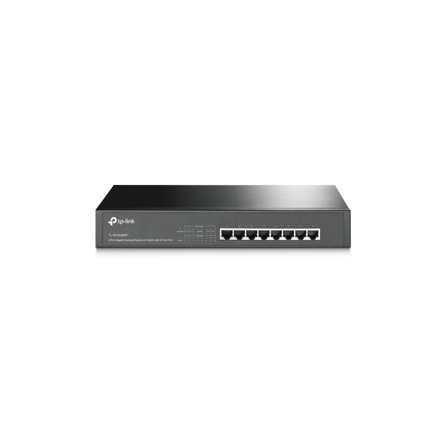 16 портовий настільний / стієчний свитч з 8 портами PoE +, TL-SG1008MP TP-LINK 16 портовий настільний / стієчний свитч з 8 портами PoE +, TL-SG1008MP TP-LINK
