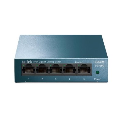 5-портовий настільний гігабітний комутатор , LS105G