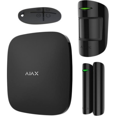 Ajax StarterKit Plus (8EU) UA black комплект охоронної сигналізації