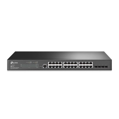 JetStream 24-портовий гігабітний L2 керований комутатор з 4 SFP слотами, SG3428 TP-LINK