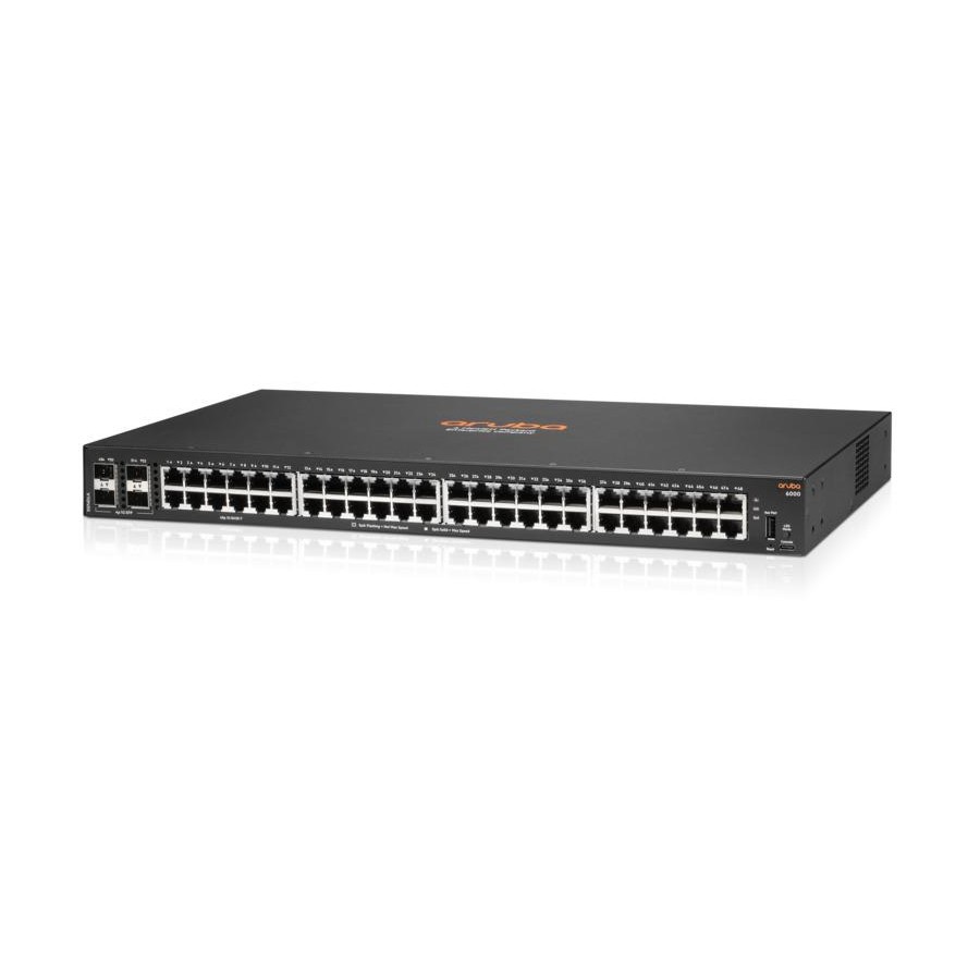 Комутатор HPE Aruba 6000 48G 4SFP Switch R8N86A (RSVLC-1811) Комутатор HPE Aruba 6000 48G 4SFP Switch R8N86A (RSVLC-1811)