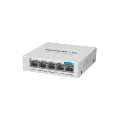 Комутатор Keenetic PoE+ Switch 5 (KN-4610)
