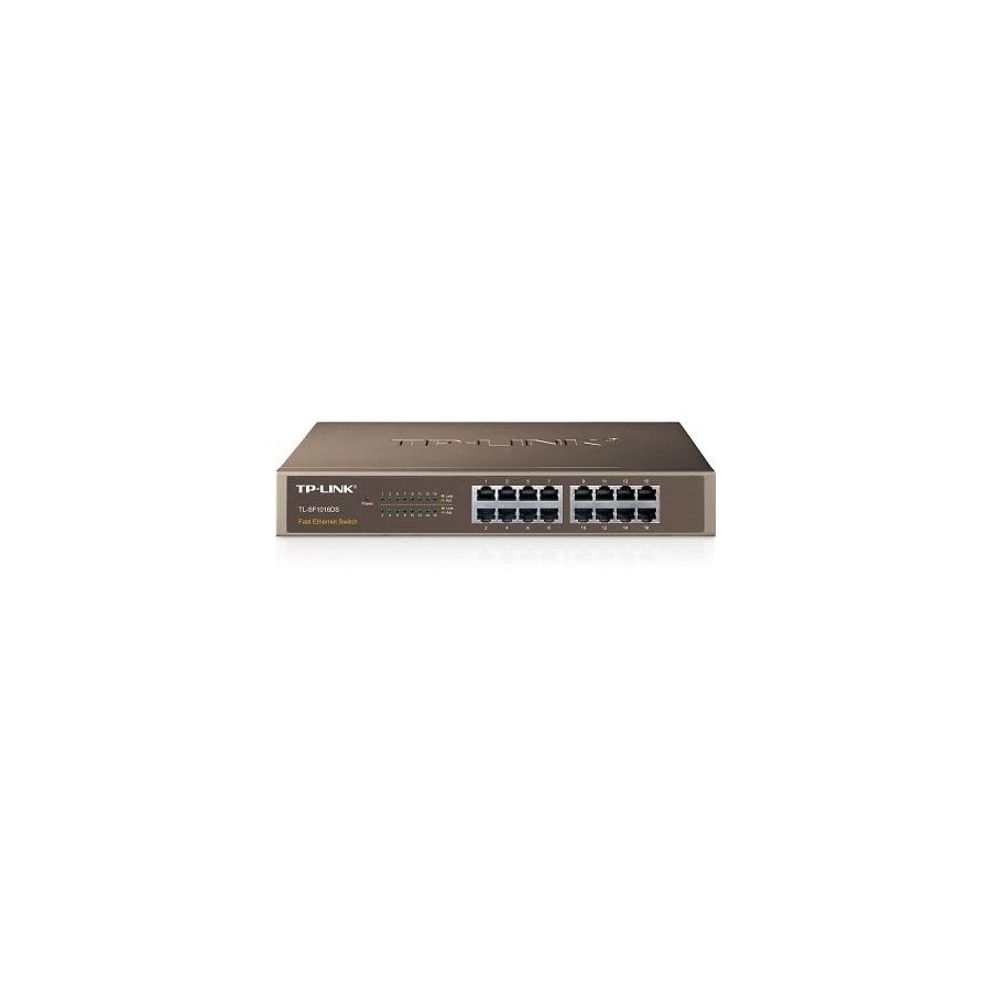 Комутатор не керований, мережеве обладнання, TL-SF1016DS TP-LINK Комутатор не керований, мережеве обладнання, TL-SF1016DS TP-LINK