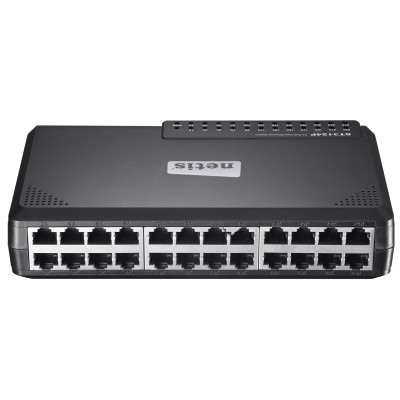 мереж.акт NETIS NIST3124P 24-ти портовий 10 / 100Mbps Fast Ethernet Свіч мереж.акт NETIS NIST3124P 24-ти портовий 10 / 100Mbps Fast Ethernet Свіч