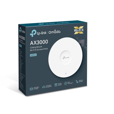 Мережеве обладнання, Точка доступу 3000MBPS OMADA EAP650 TP-LINK Мережеве обладнання, Точка доступу 3000MBPS OMADA EAP650 TP-LINK